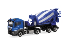 Herpa 320375 - H0 - MAN TGS Betonmischer-Sattelzug Martin Baur